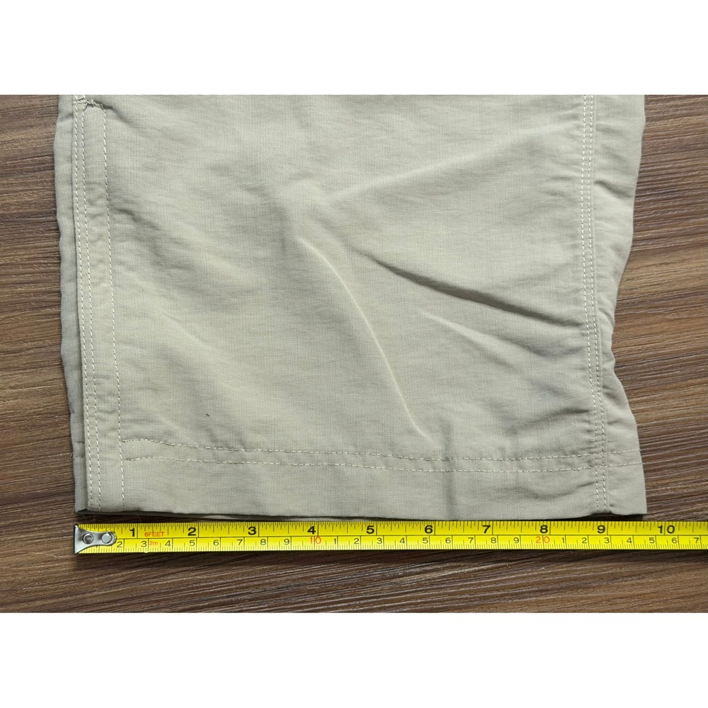The North Face Paramount Convertible Cargo Pants Tan Hiking Zip Off Sz 2XL - Picture 7 of 14